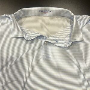 Draddy Sport blue and white striped Men's Casual Shirt
